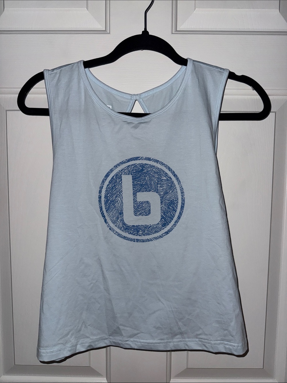 Burn Boot Camp Light Blue Women's Sleeveless Tank